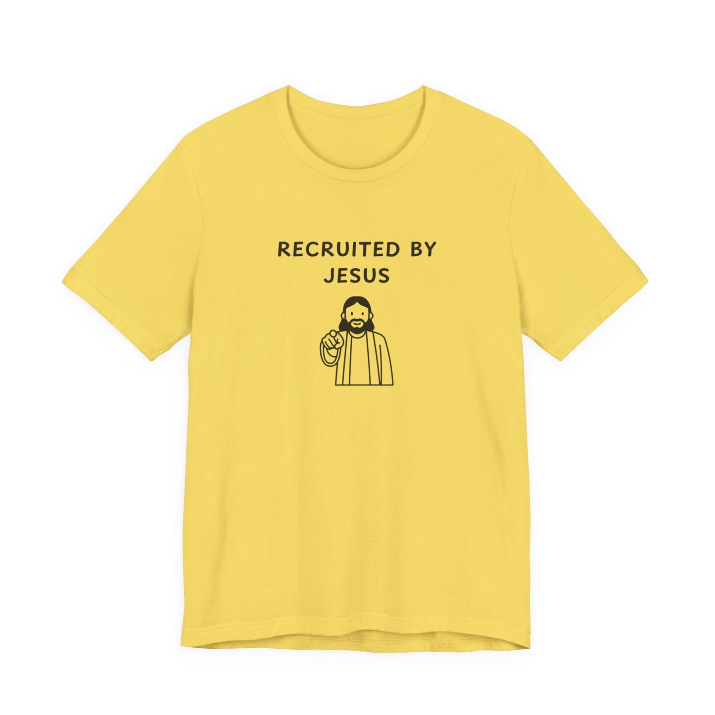 Unisex Short Sleeve Tee - Recruited by Jesus