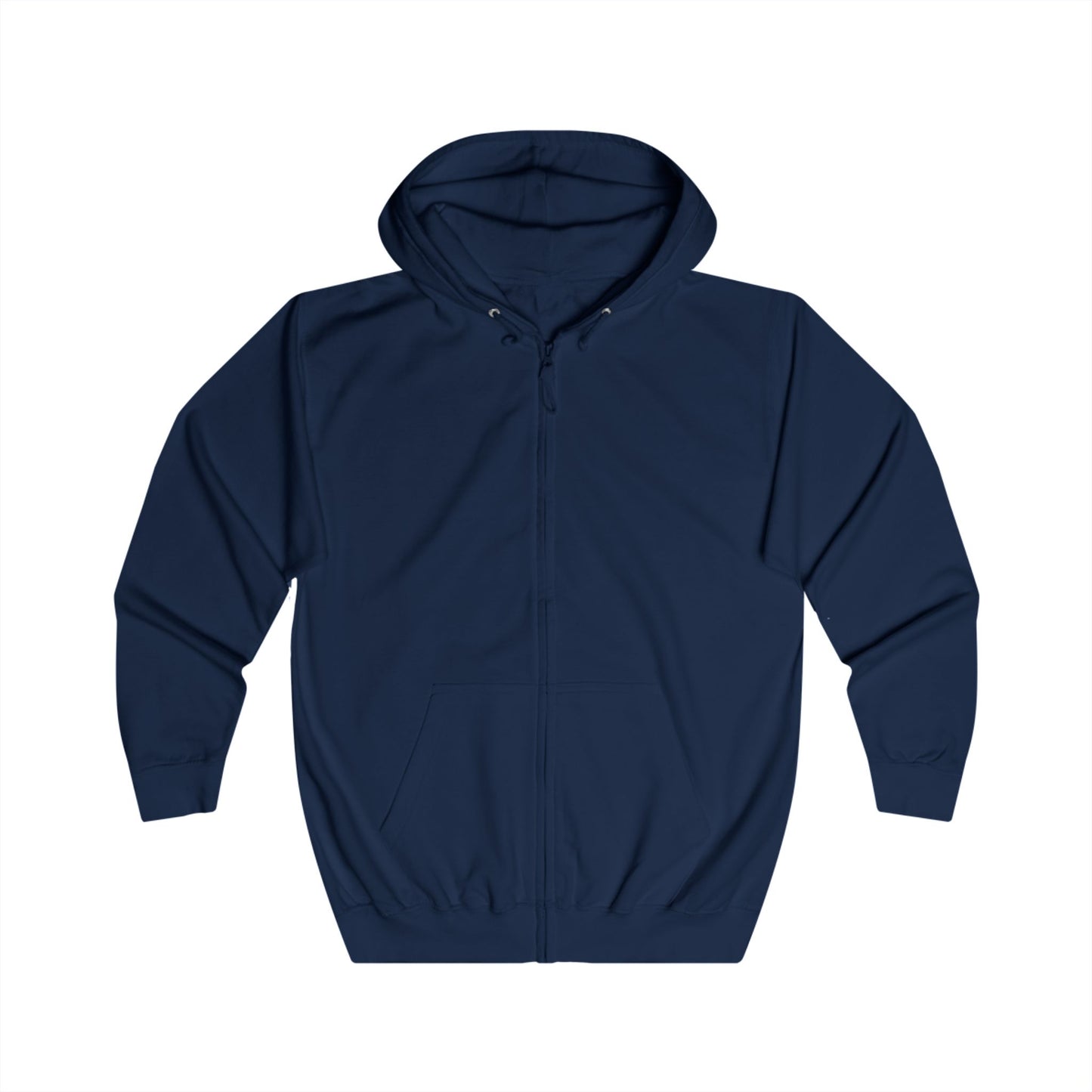 Unisex Full Zip Hoodie - Heart Closed: Under Construction - Color of Choice