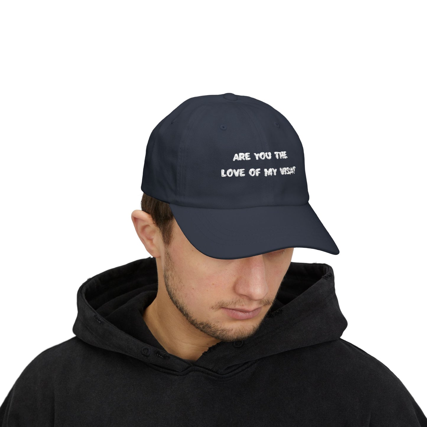 Classic Cap โ Love of my Visa - Embroidered