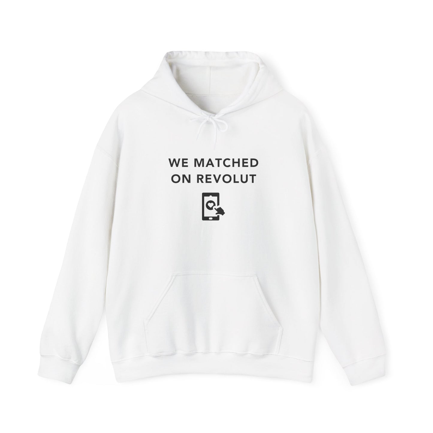 Unisex Hooded Sweatshirt - Lets Match on Revolut - Color of Choice