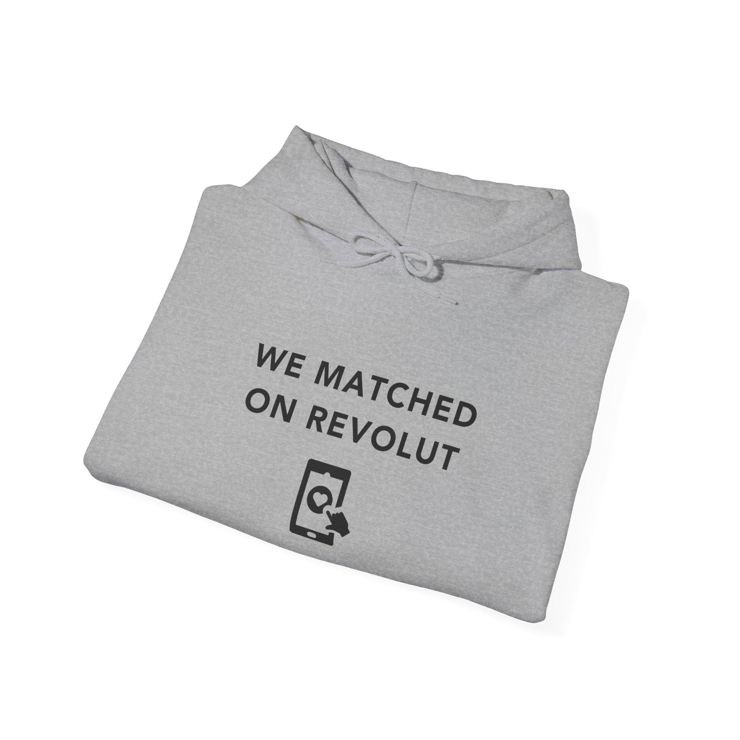 Unisex Hooded Sweatshirt - Lets Match on Revolut - Color of Choice