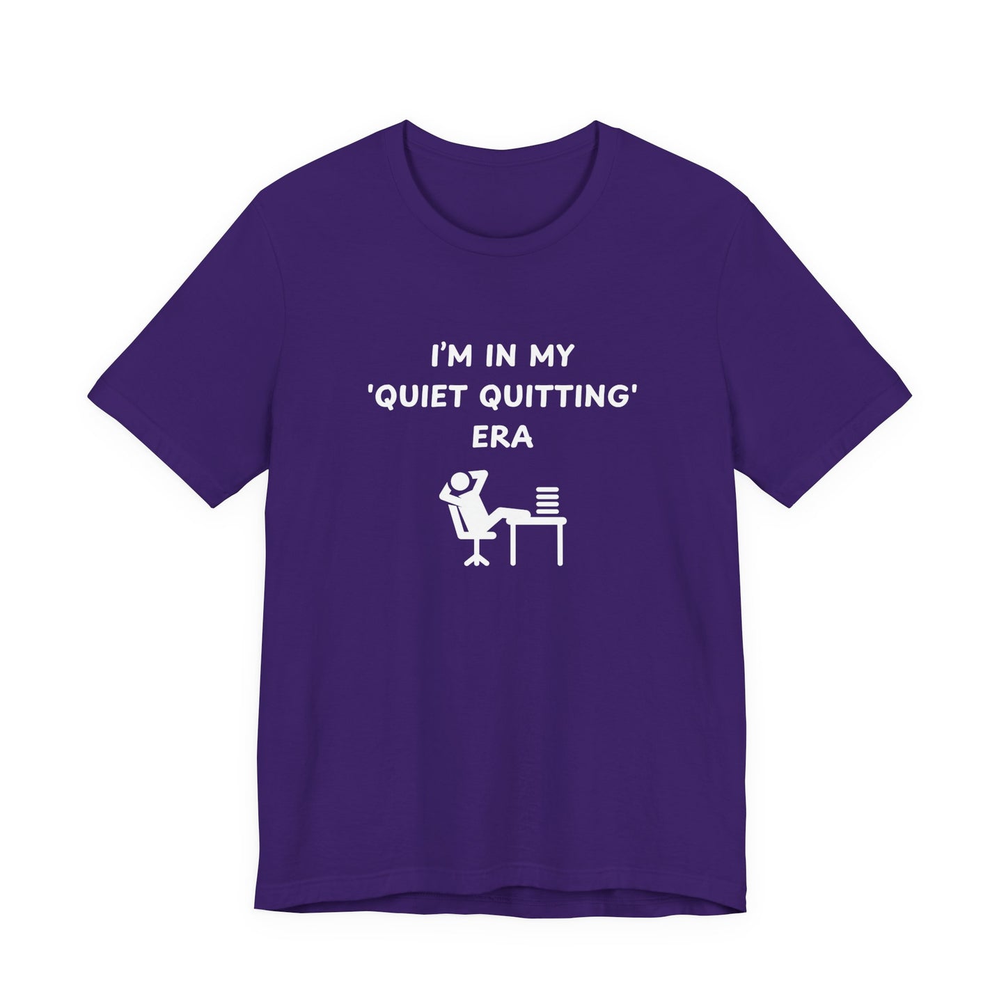 Unisex Short Sleeve Tee - In my quiet quitting era