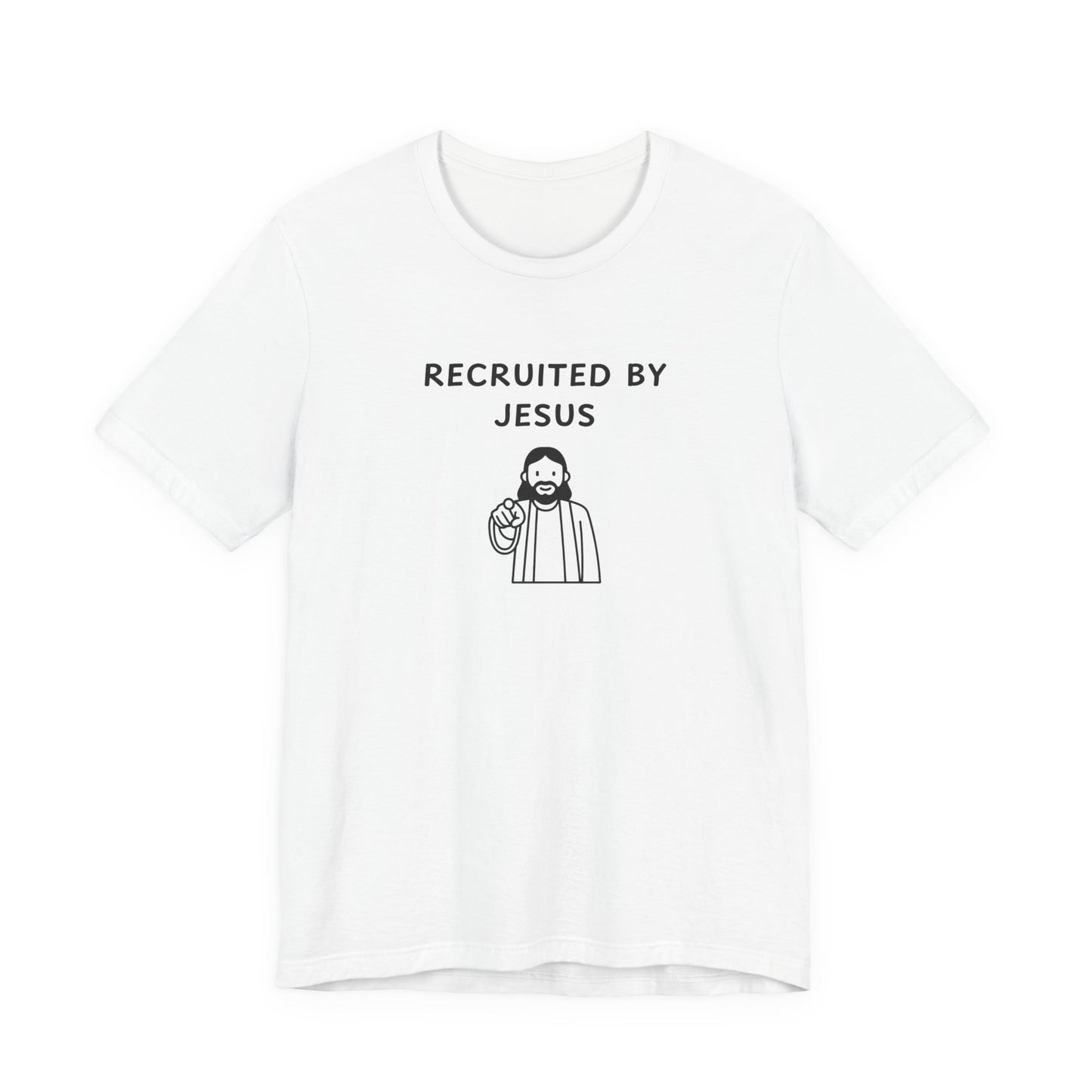 Unisex Short Sleeve Tee - Recruited by Jesus