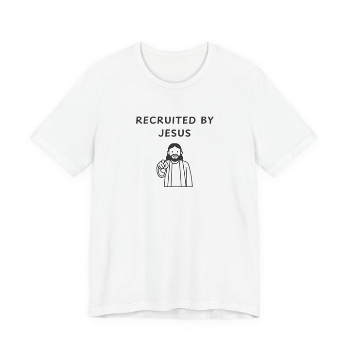 Unisex Short Sleeve Tee - Recruited by Jesus