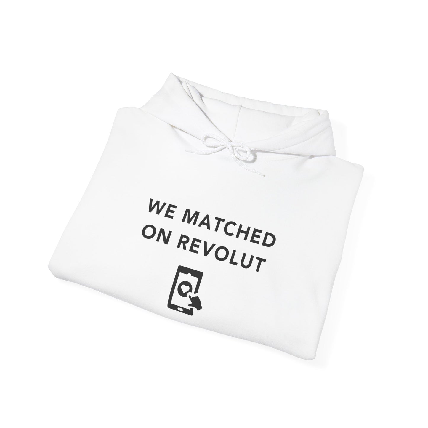 Unisex Hooded Sweatshirt - Lets Match on Revolut - Color of Choice