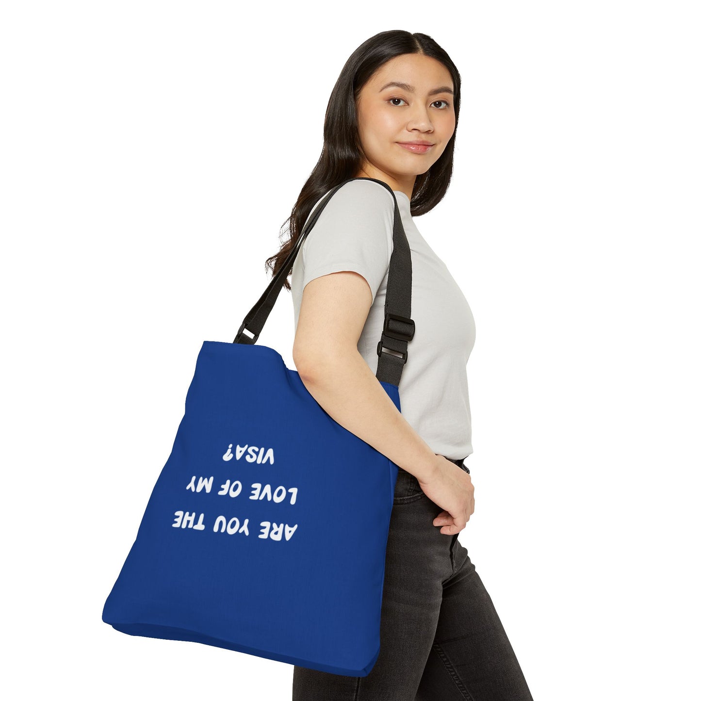 Tote Bag – Blue or Red - Love of my Visa