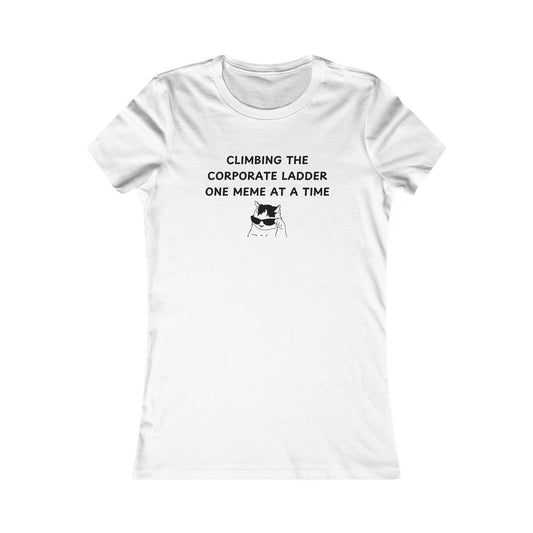 Women's Slim-Fit Tee - One meme at a time