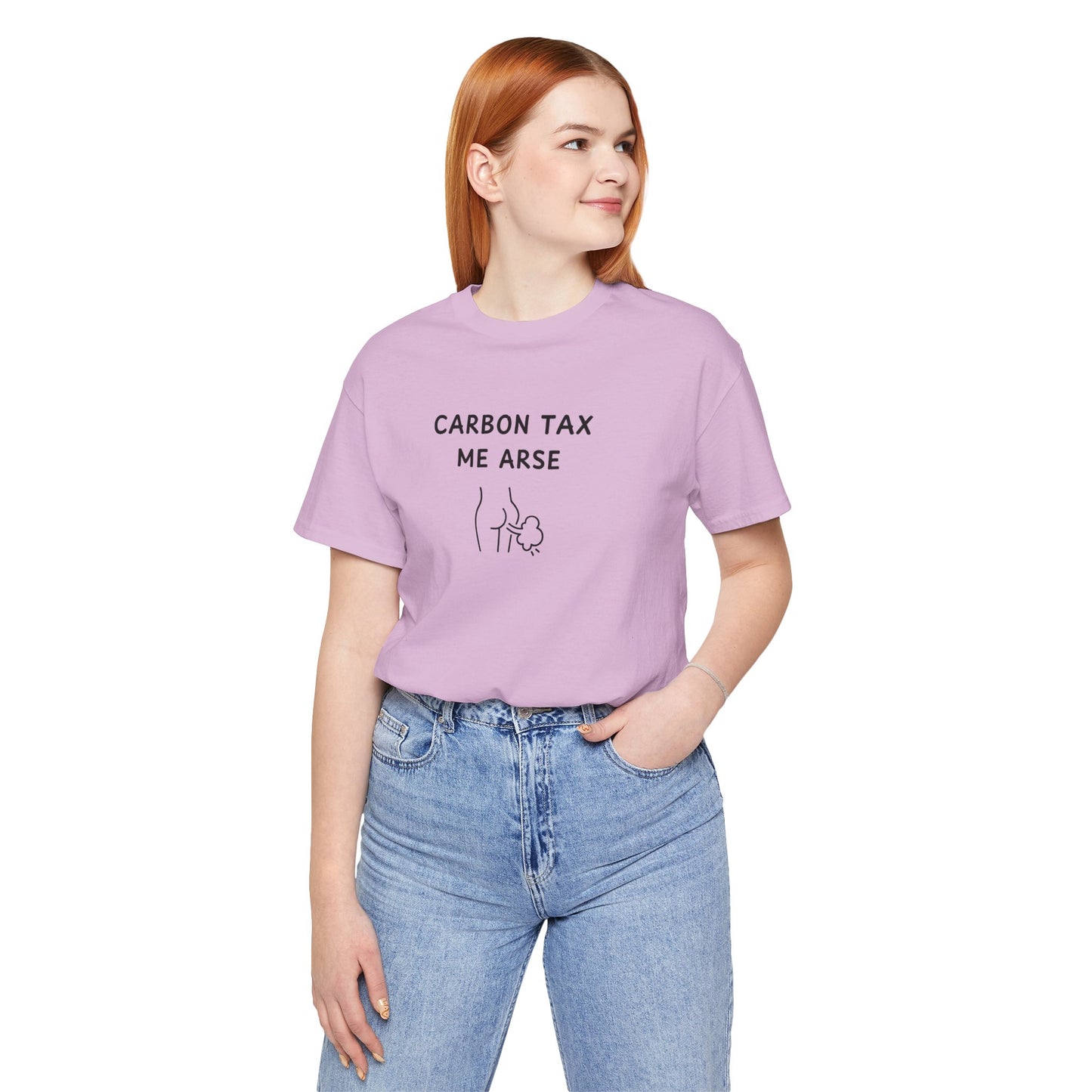 Unisex Short Sleeve Tee - Carbon Tax Me Arse