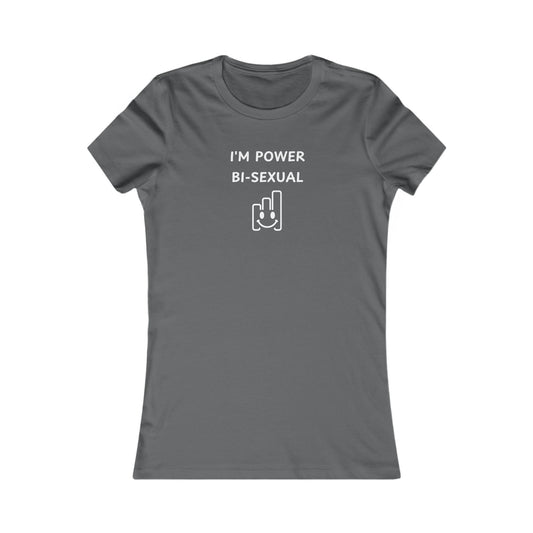 Women's Slim-Fit Tee - I'm Power BI-Sexual