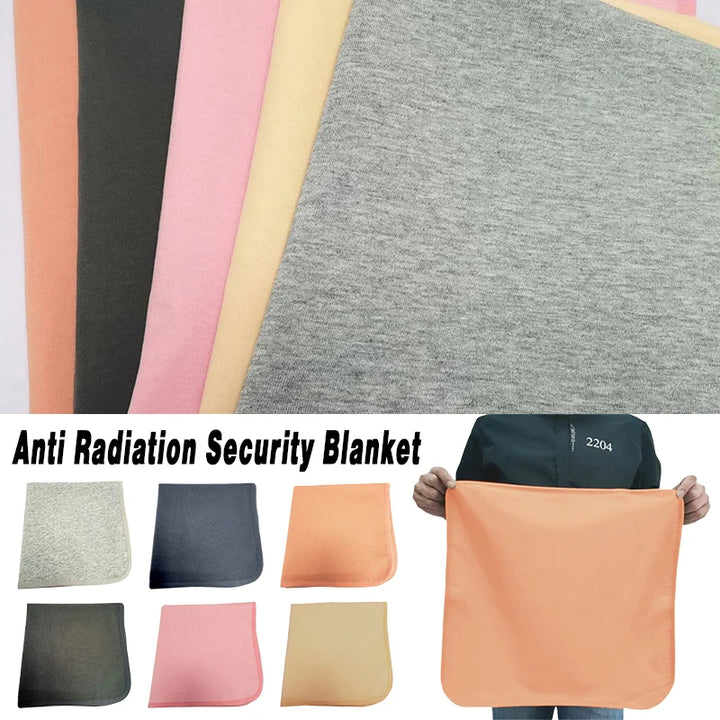 46x46cm EMF Radiation Protection Blanket Anti Radiation Security Blanket For Pregnant Wave Emf Protection Blanket Home Textile