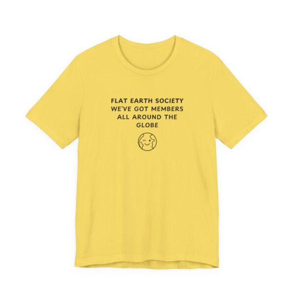 Unisex Short Sleeve Tee - Flat Earth Society