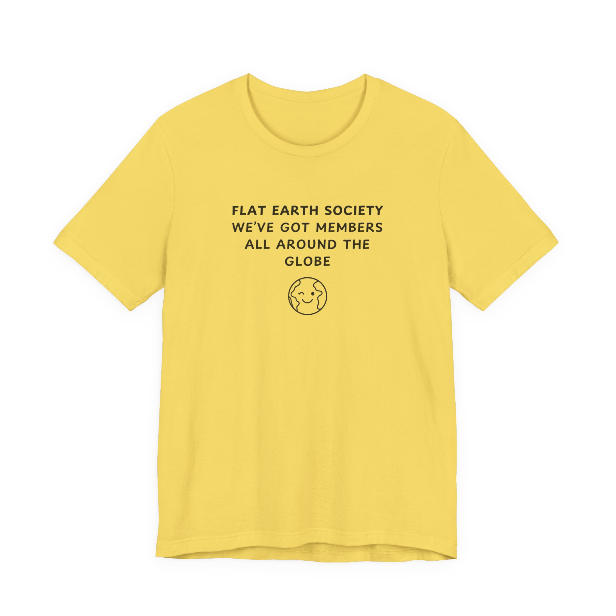 Unisex Short Sleeve Tee - Flat Earth Society