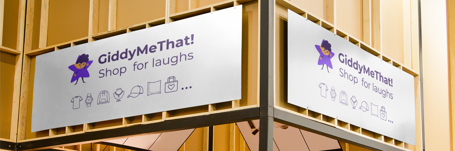 GiddyMeThat merch store featuring graphic t-shirts and apparel